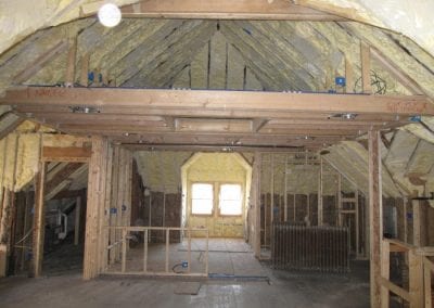 Old Town East - Foam Insulation in the Loft