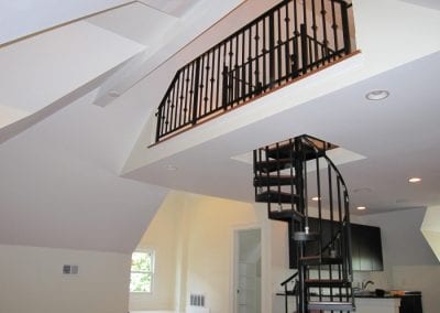 Old Town East - Finished Loft Area Featuring Spiral Staircase