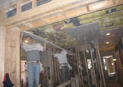 Old Town East - Hanging Drywall