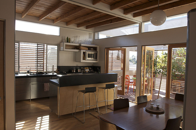 no natural light in kitchen