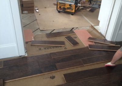 Westerville - Installing Hardwood Floors