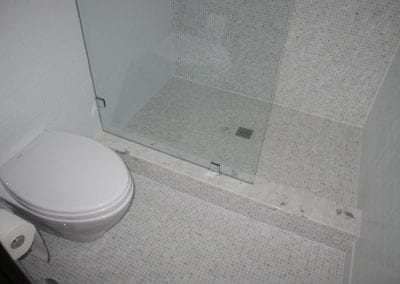 Upper Arlington - Smooth Transition Between Floor and Shower Floor