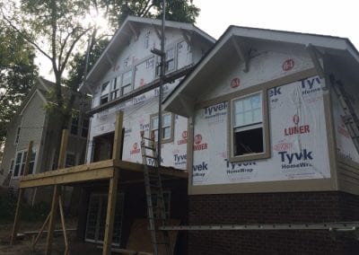 Westerville - Installing Tyvek HomeWrap for Water and Air Proofing