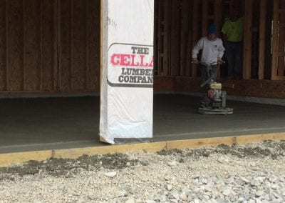 Canal Winchester - Finishing Garage Concrete