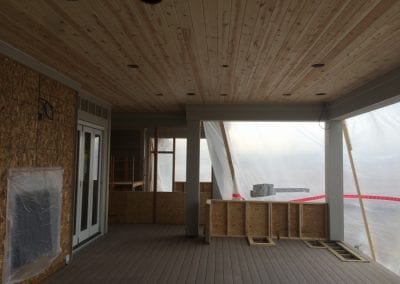Buckeye Lake - Inside the Covered Porch