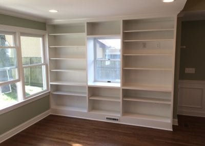 Gahanna - Built-in Cabinetry in Living Room