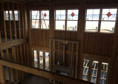 Buckeye Lake - View of Interior Living Room Construction